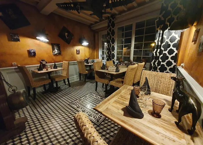 Restaurant La Pecherie - Le Manoir D'a Cote - Les 5 Ruches -logis מלון