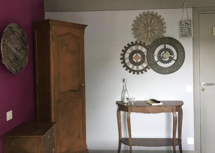 מלון Restaurant La Pecherie - Le Manoir D'a Cote - Les 5 Ruches -logis 3*