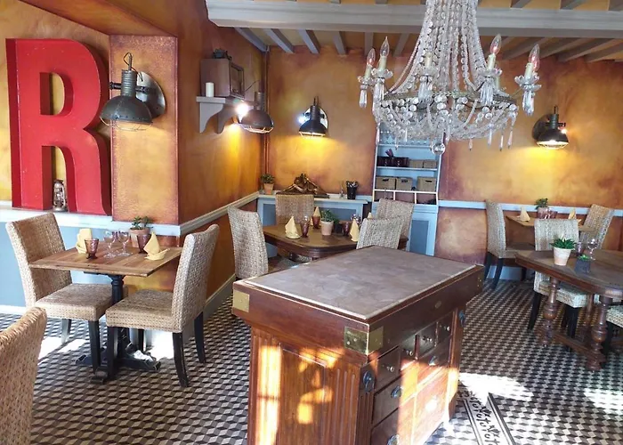 Restaurant La Pecherie - Le Manoir D'a Cote - Les 5 Ruches -logis 3* Courseulles-sur-Mer